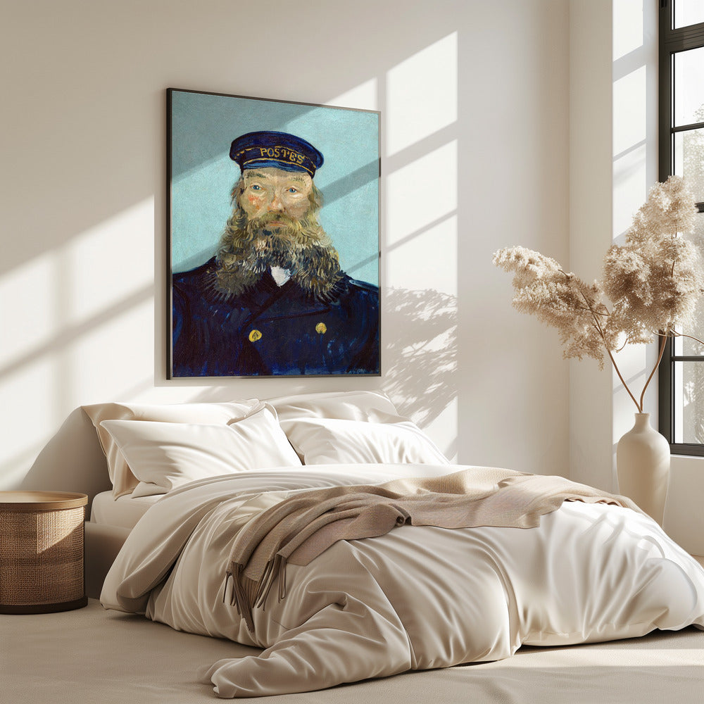 Vincent Van Gogh's Portrait of Postman Roulin (1888) | Poster