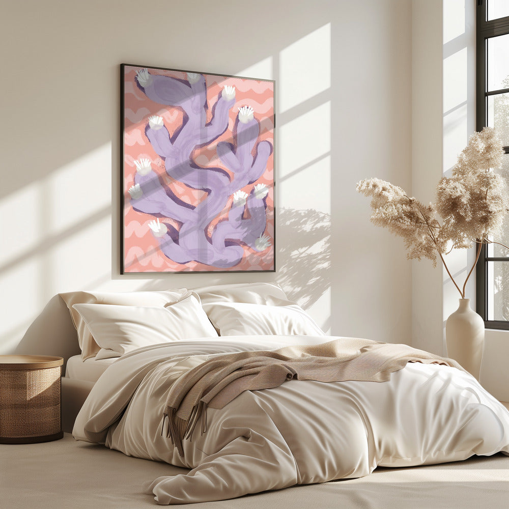 Purple Cactus Dance | Poster