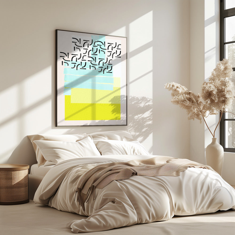 Pastel Pattern Collage 3 | Poster