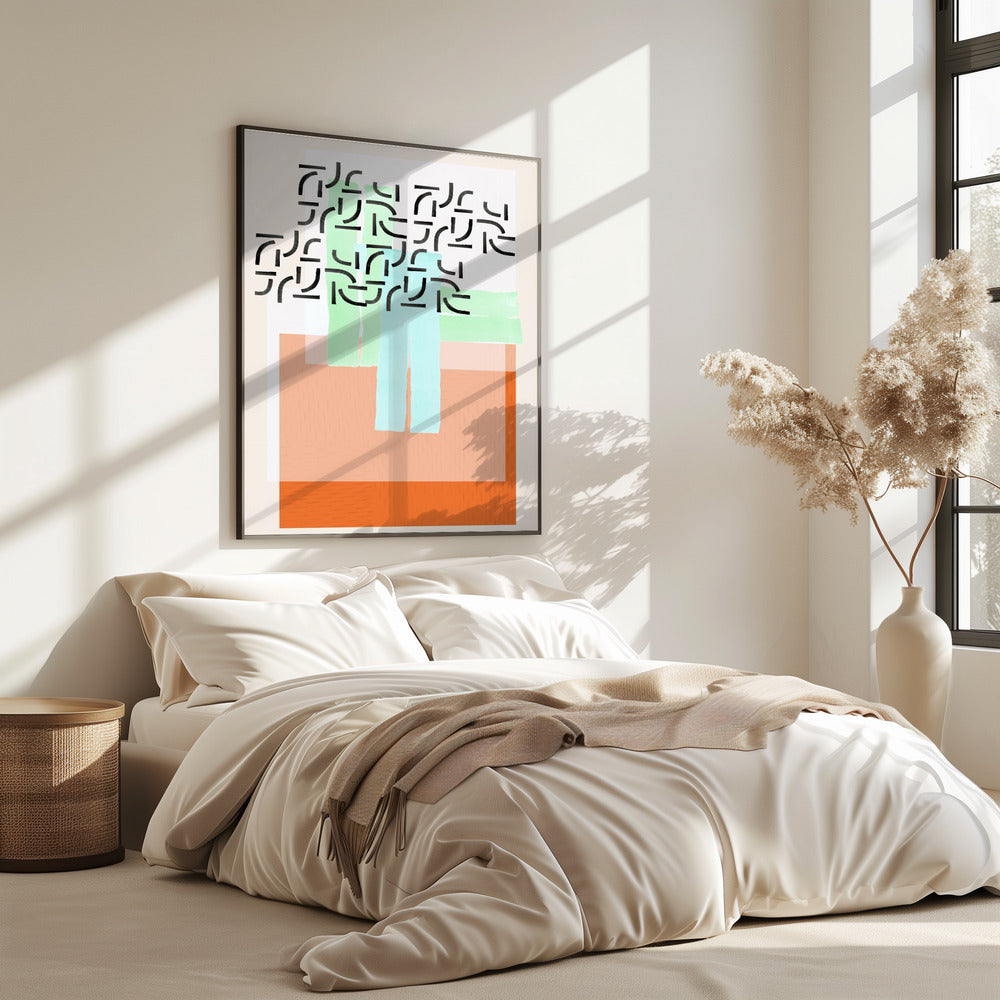 Pastel Pattern Collage 2 | Poster