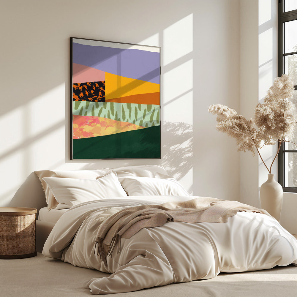 Geometric Patterns with Organic Forms | Poster