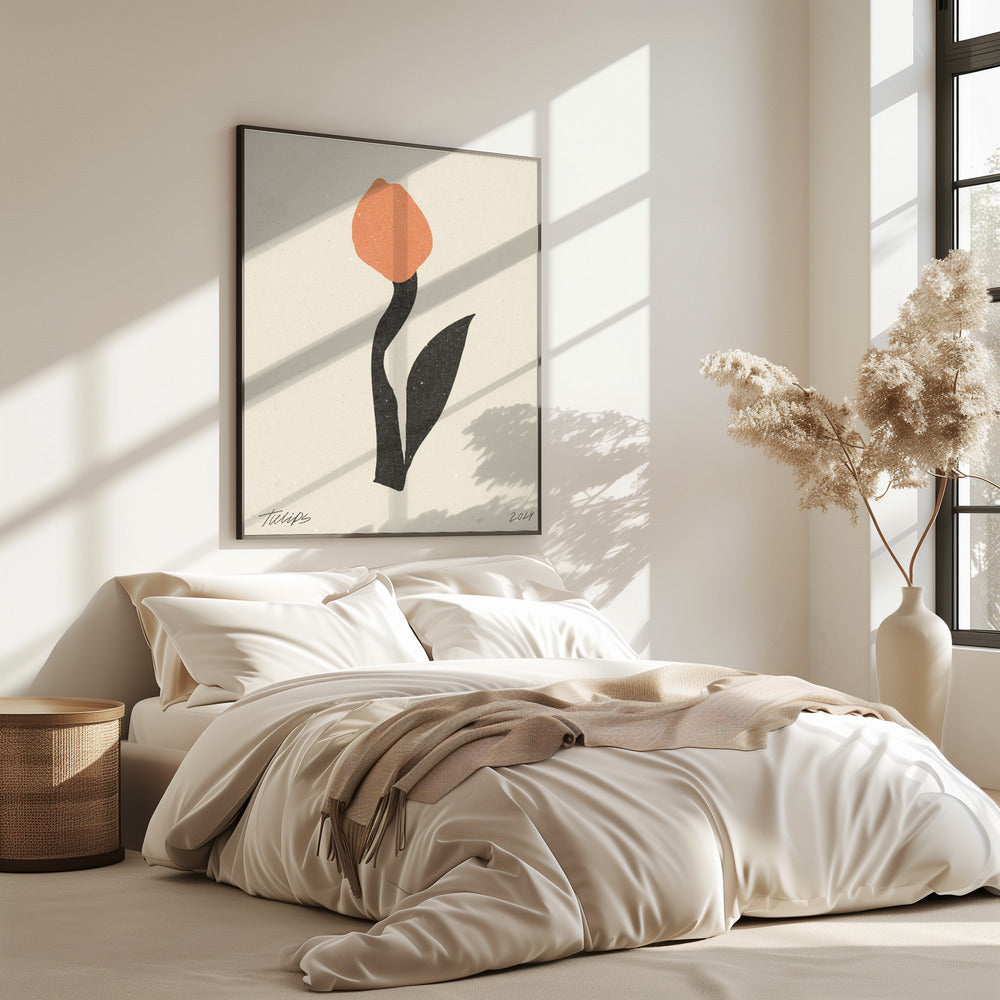 Modern Flower 01 | Poster