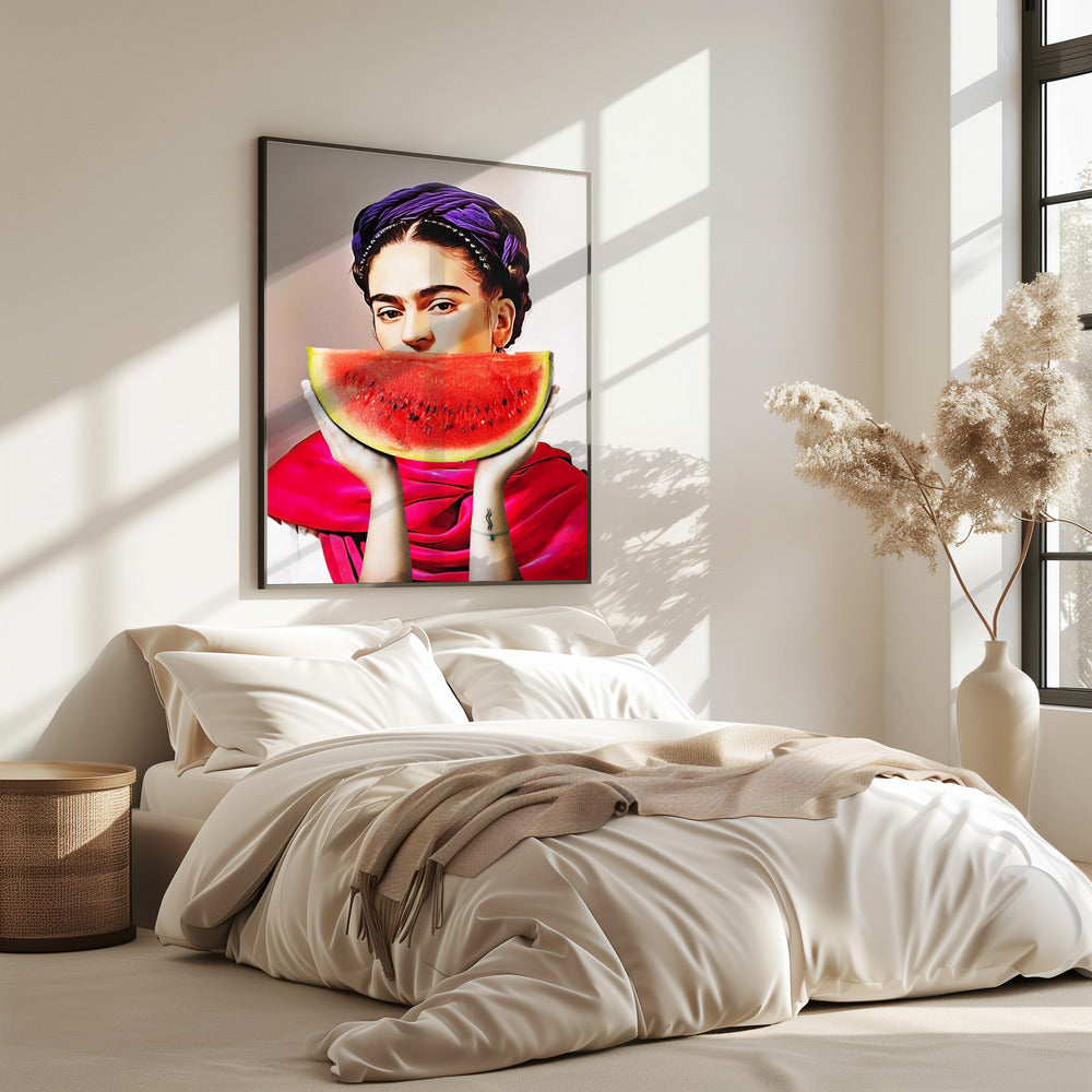 Watermelon Frida | Poster