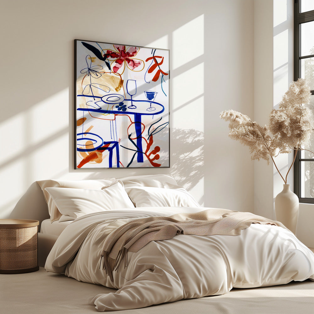 Vibrant Table Scene | Poster