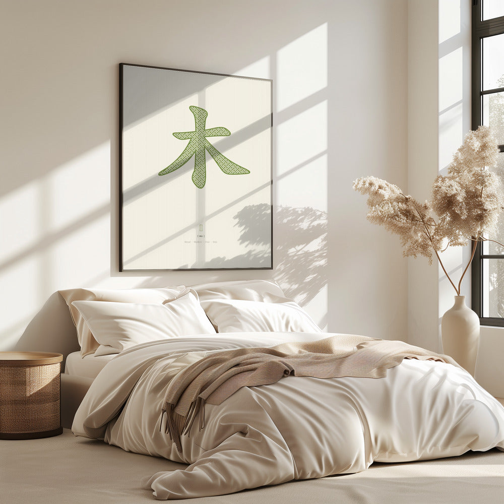 Wood | 木 | Mu | Poster