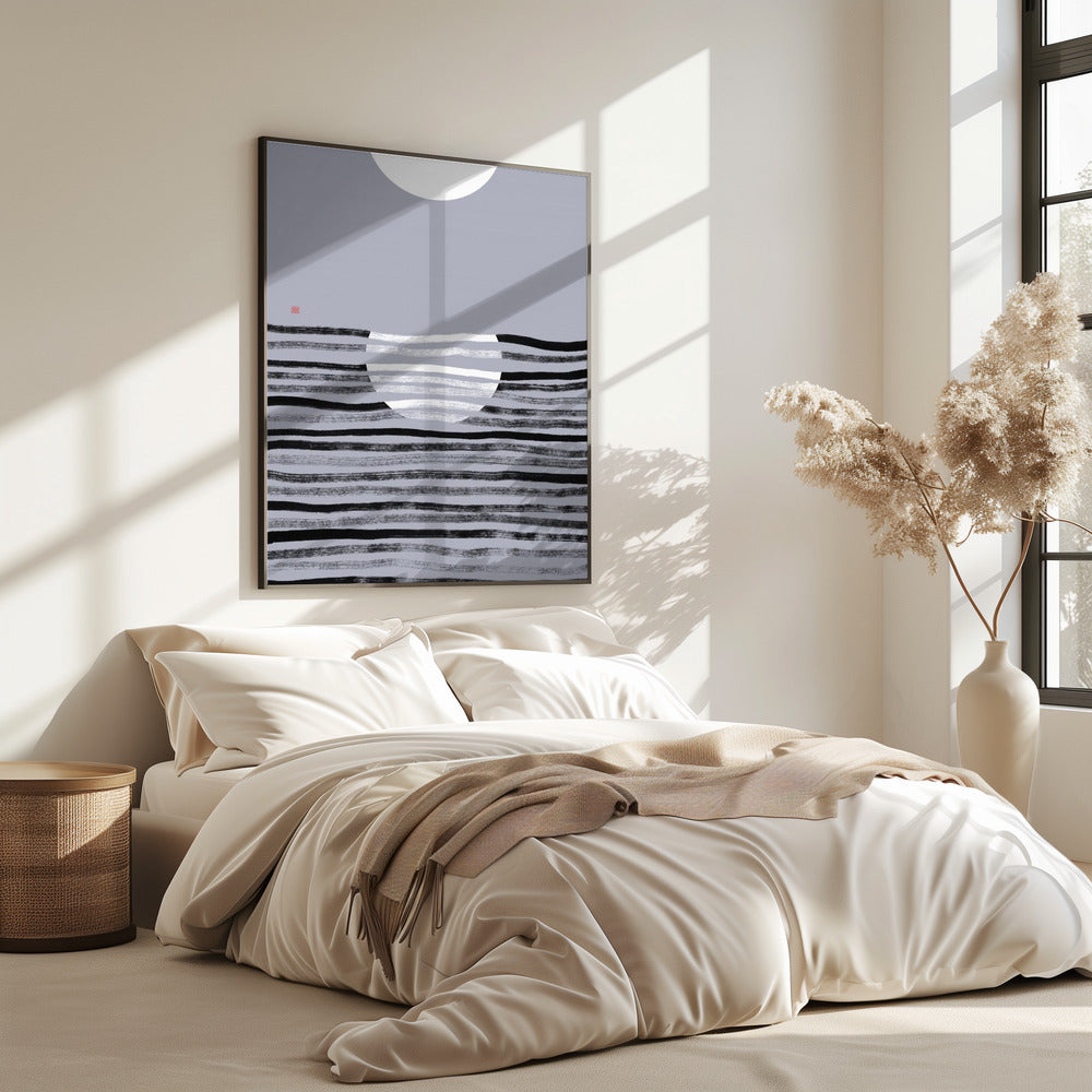 Hidden Moon N°2 | Reflection | Poster