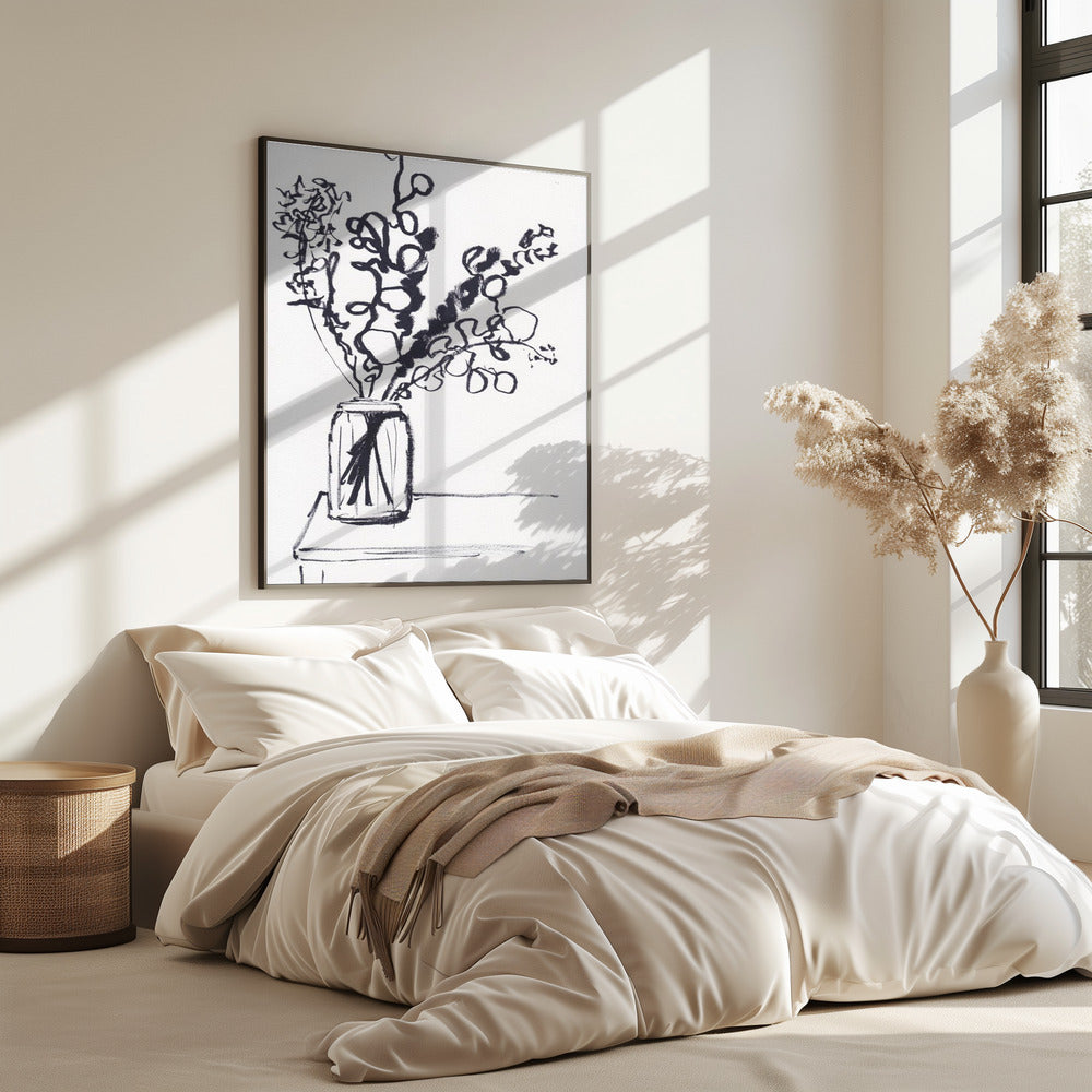 Black and White Still Life Small | Poster