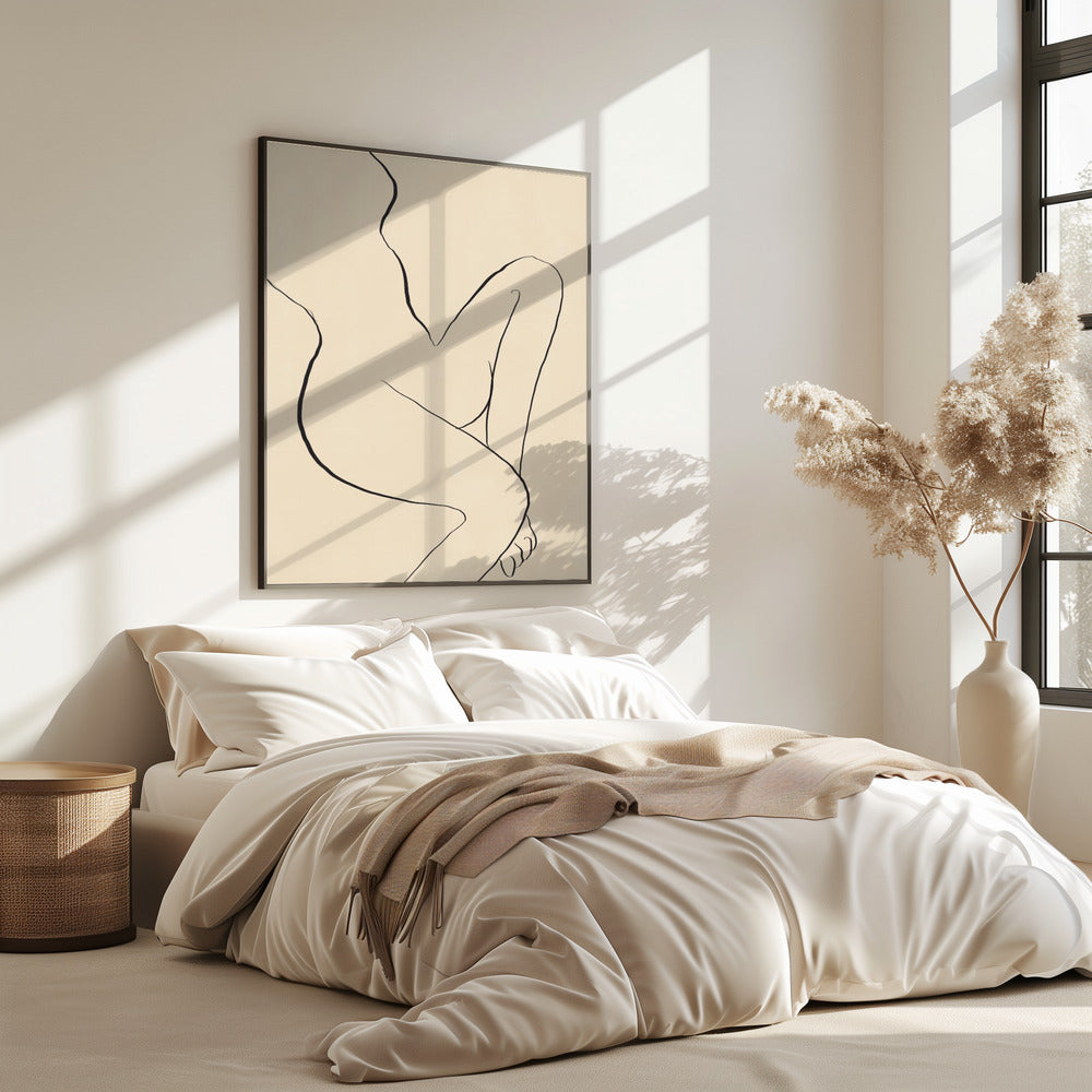 Elegant Minimalist Line Drawing | Poster