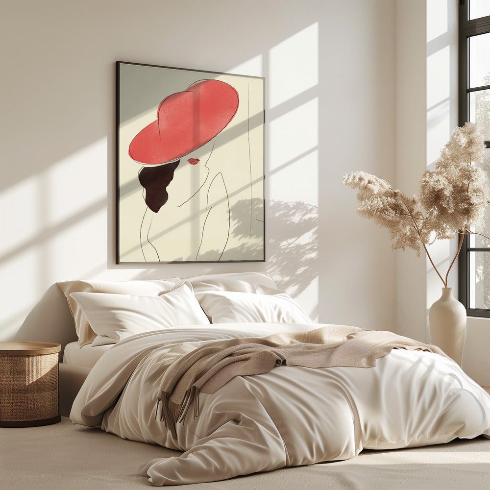 Red Hat Elegance | Poster