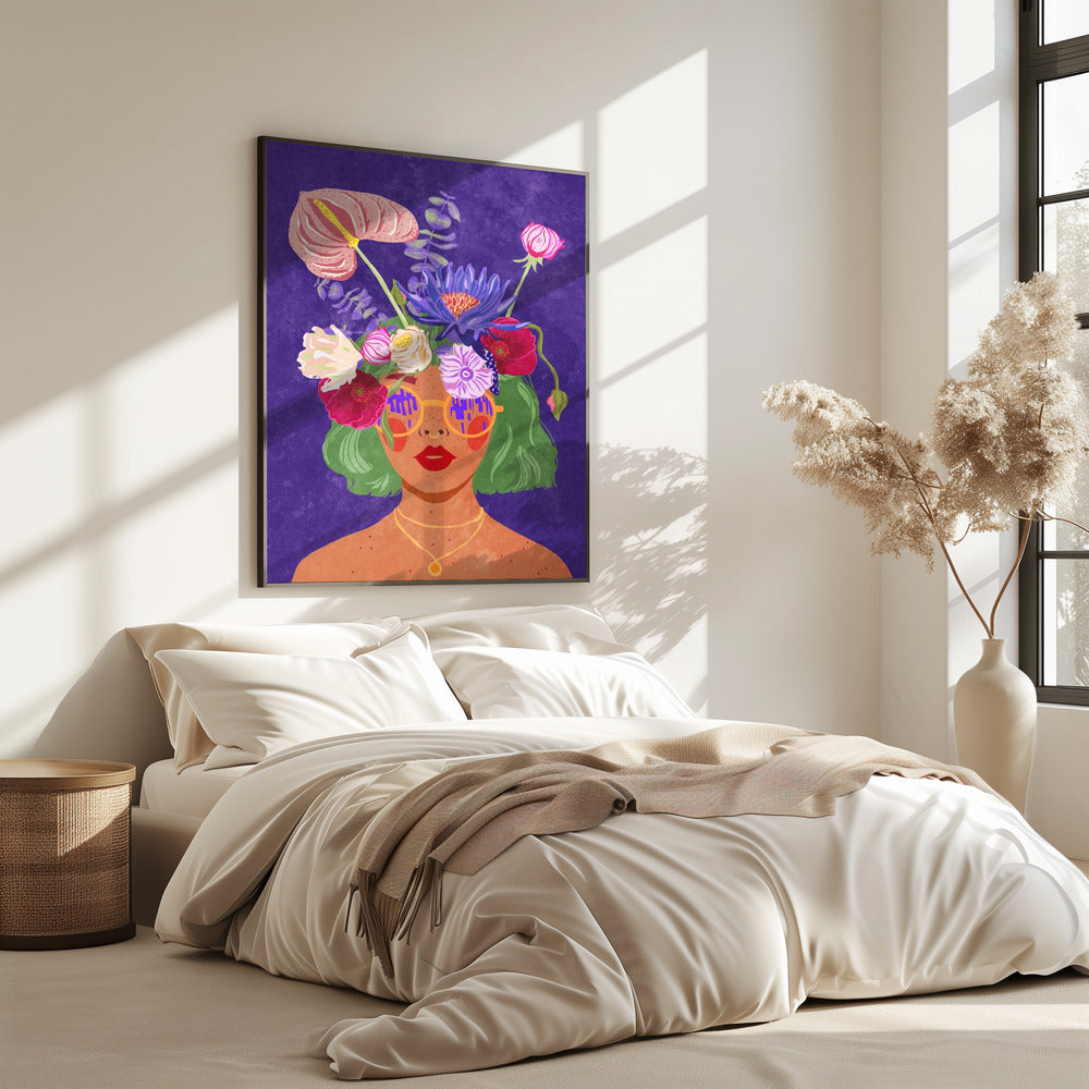 Flower head | Poster