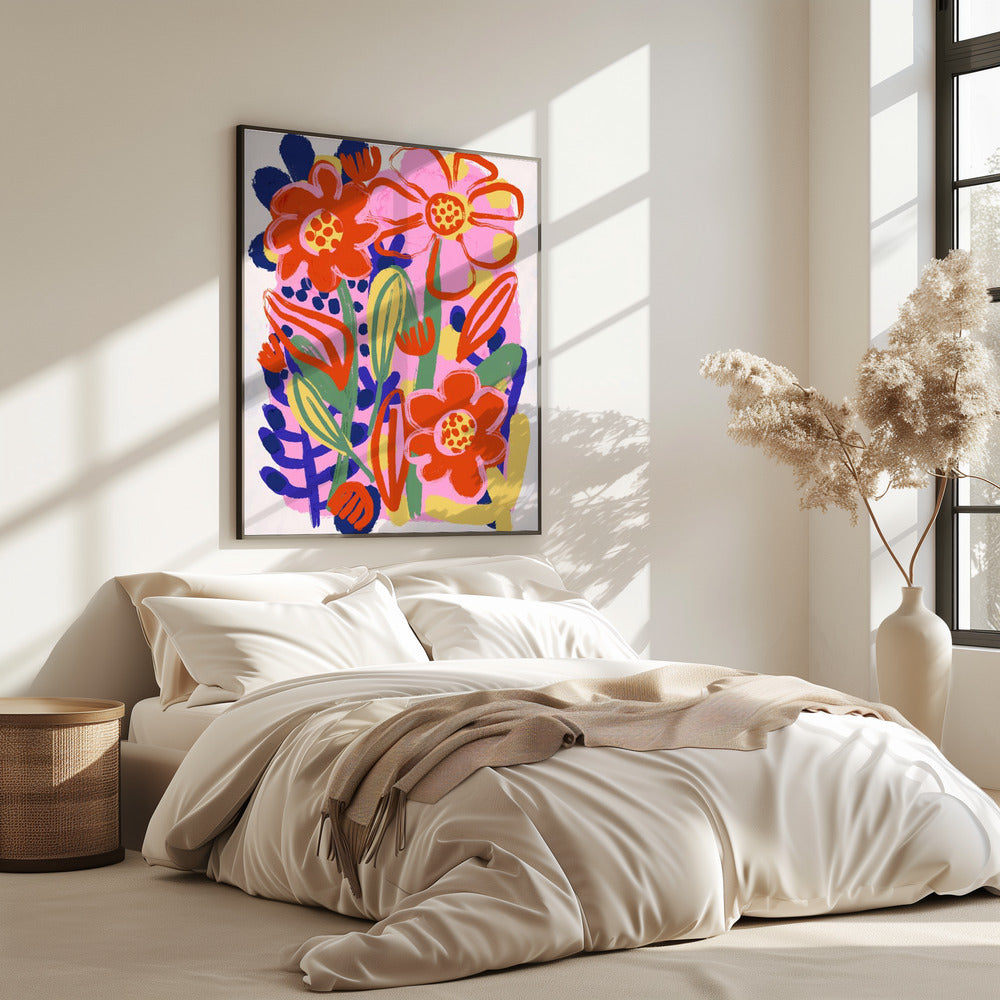 Floral Joyburst | Poster