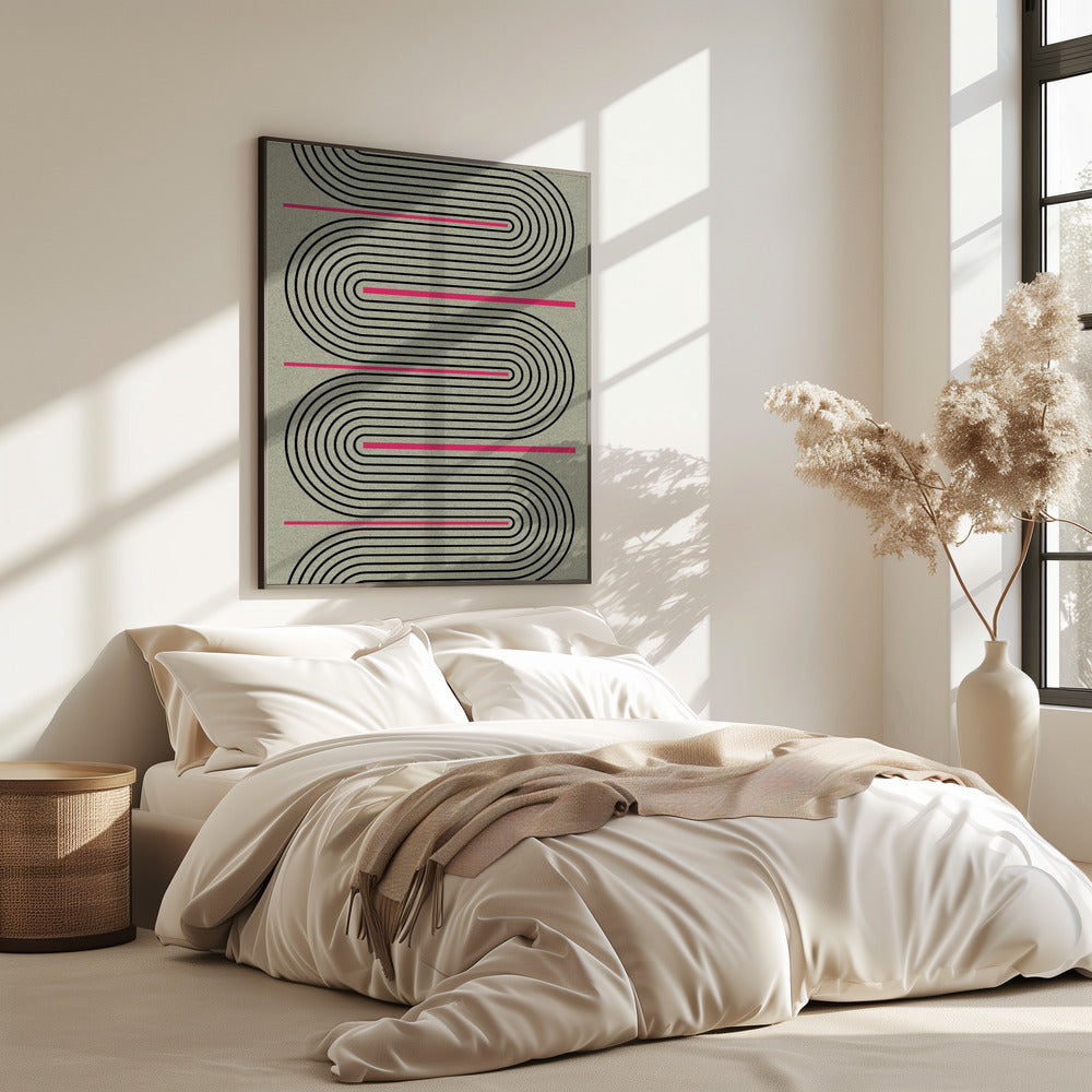Endless Curves Maze | Poster