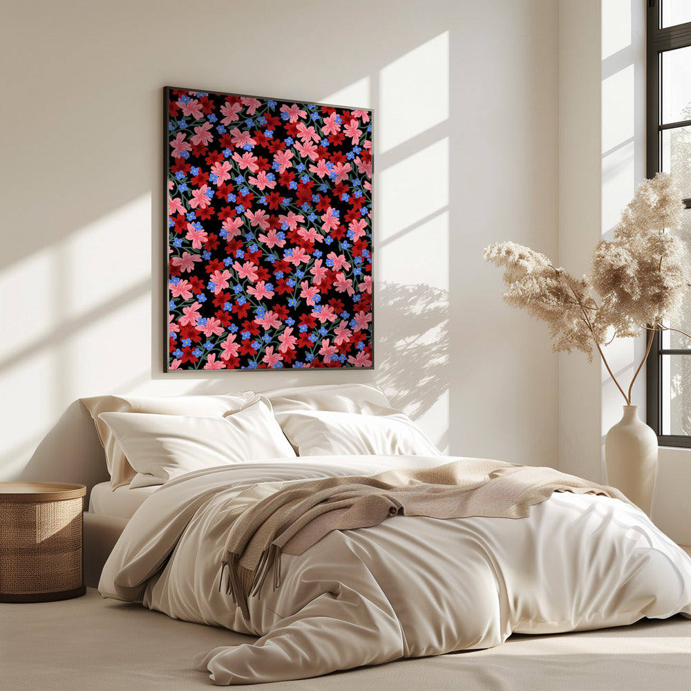 9933x14043 Din 50 Romantic Floral | Poster