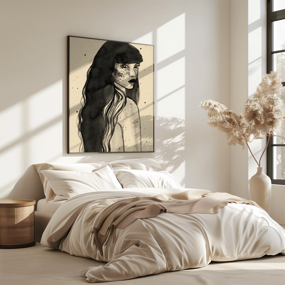 Long Hair Lady | Poster