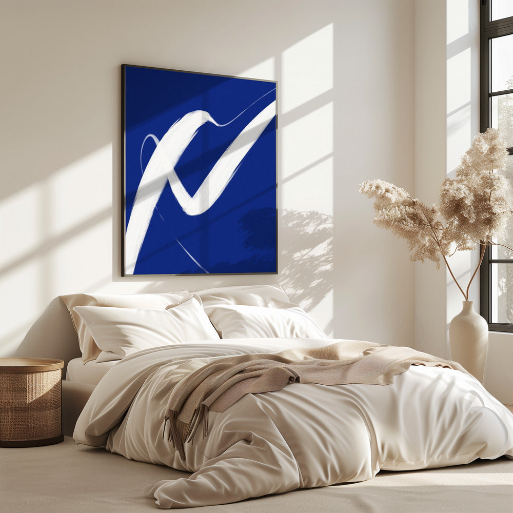 Blue Whirl Dance | Poster