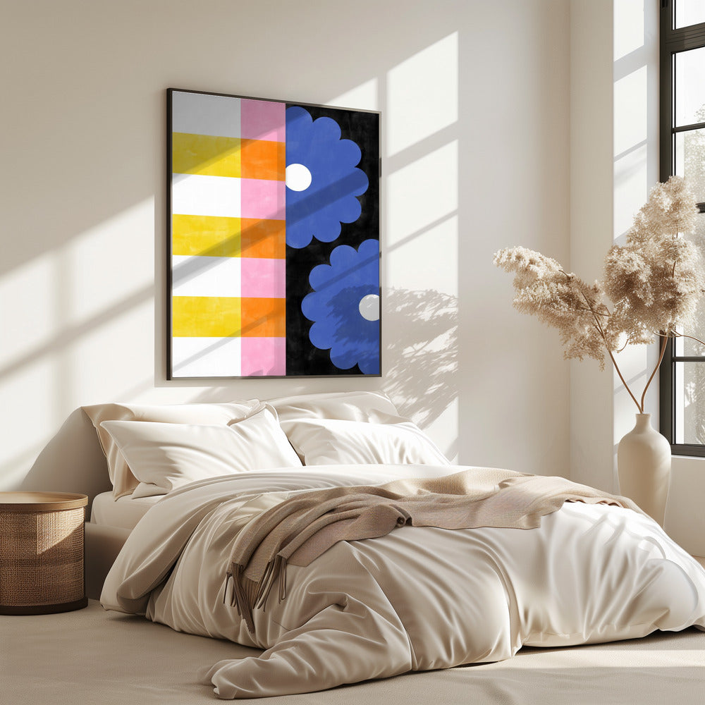 Floral Stripes | Poster