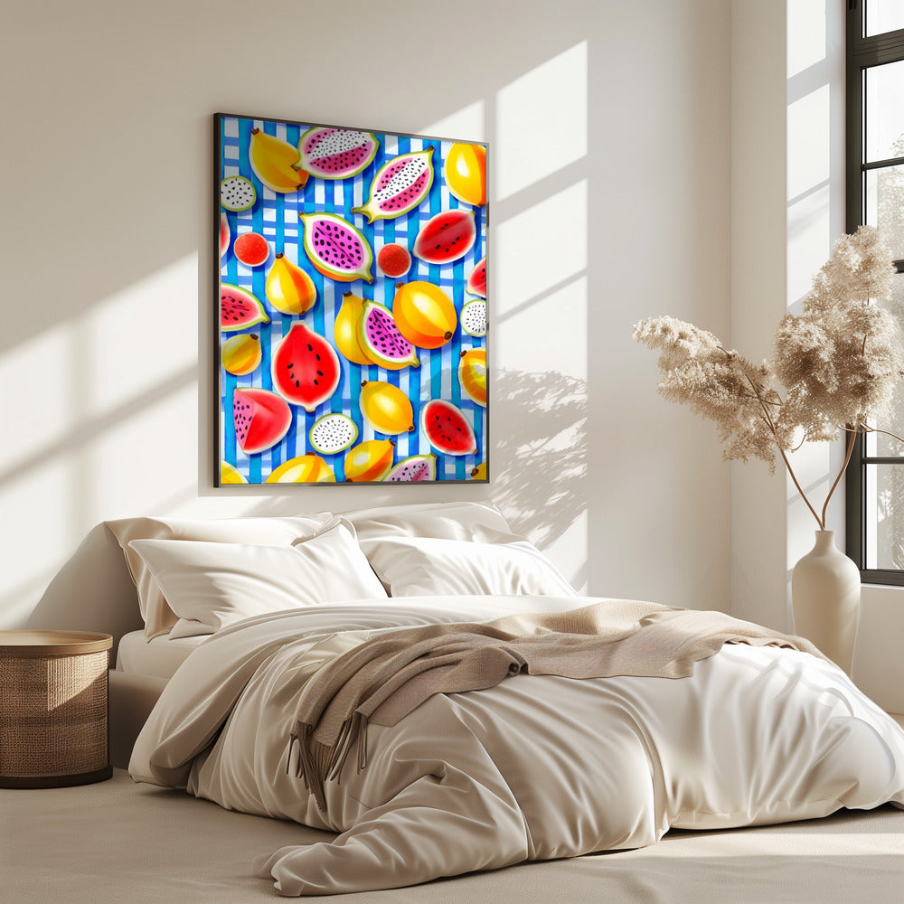 Tropical Fruit Pop | Poster