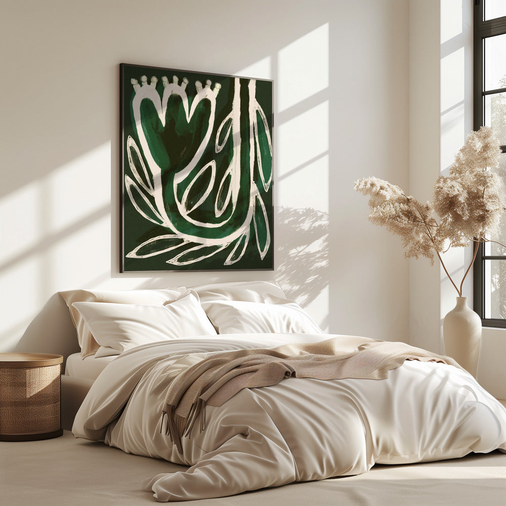 Green Bloom Symphony | Poster