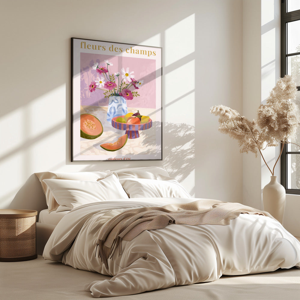 Fleur Des Champs - Pink | Poster