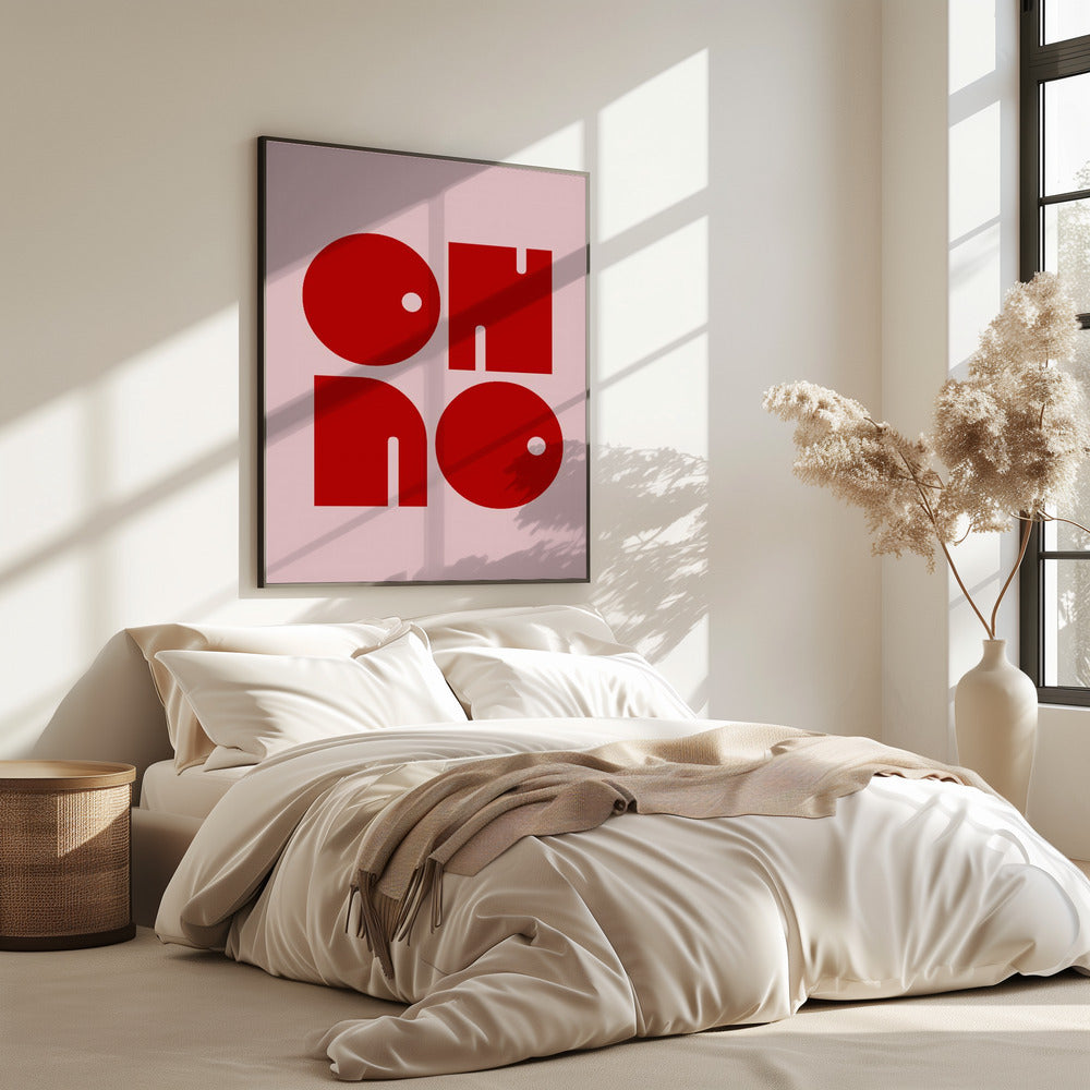 Bold Typographic Echo | Poster