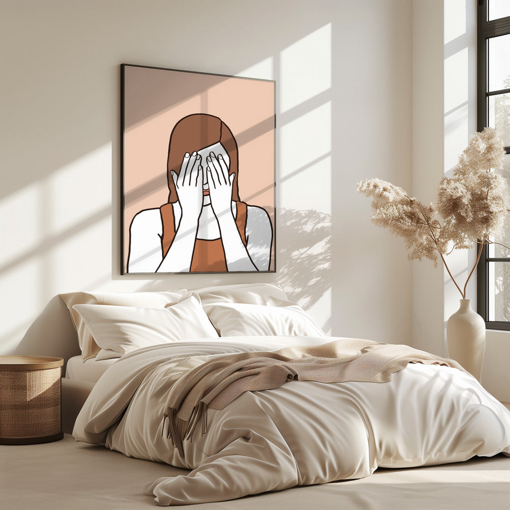 Shy Woman | Poster