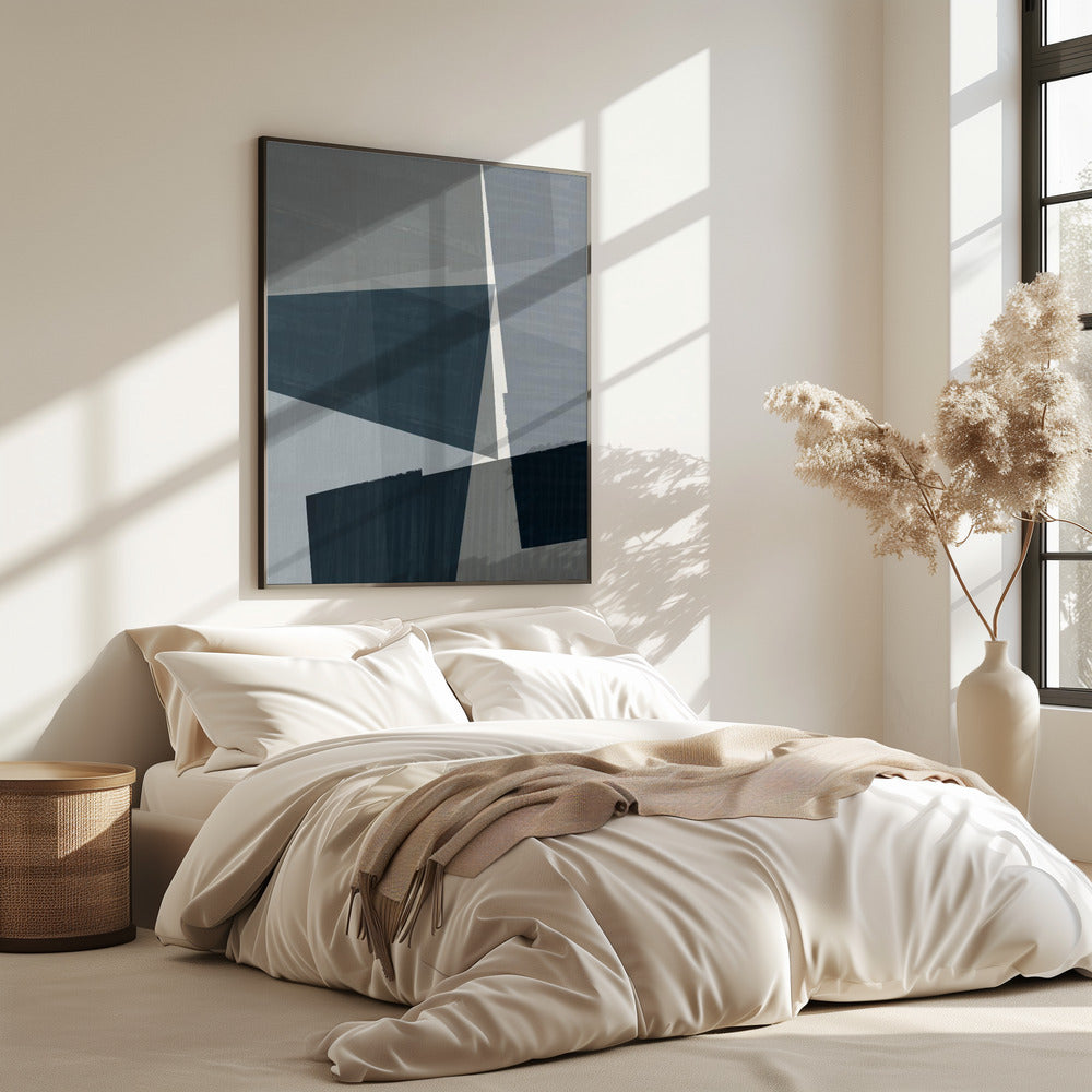 Jagged Edge Abstract 3 | Poster