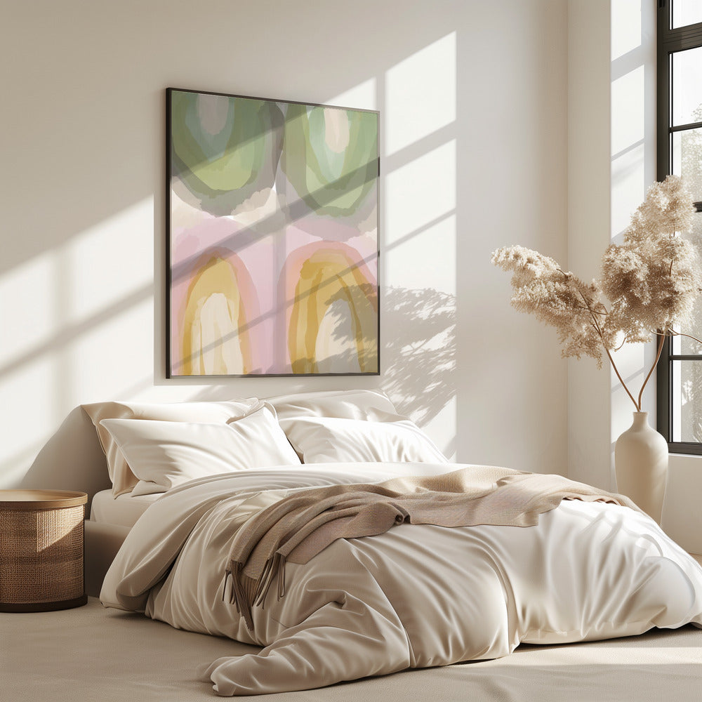 Watercolour Pastel Abstract | Poster