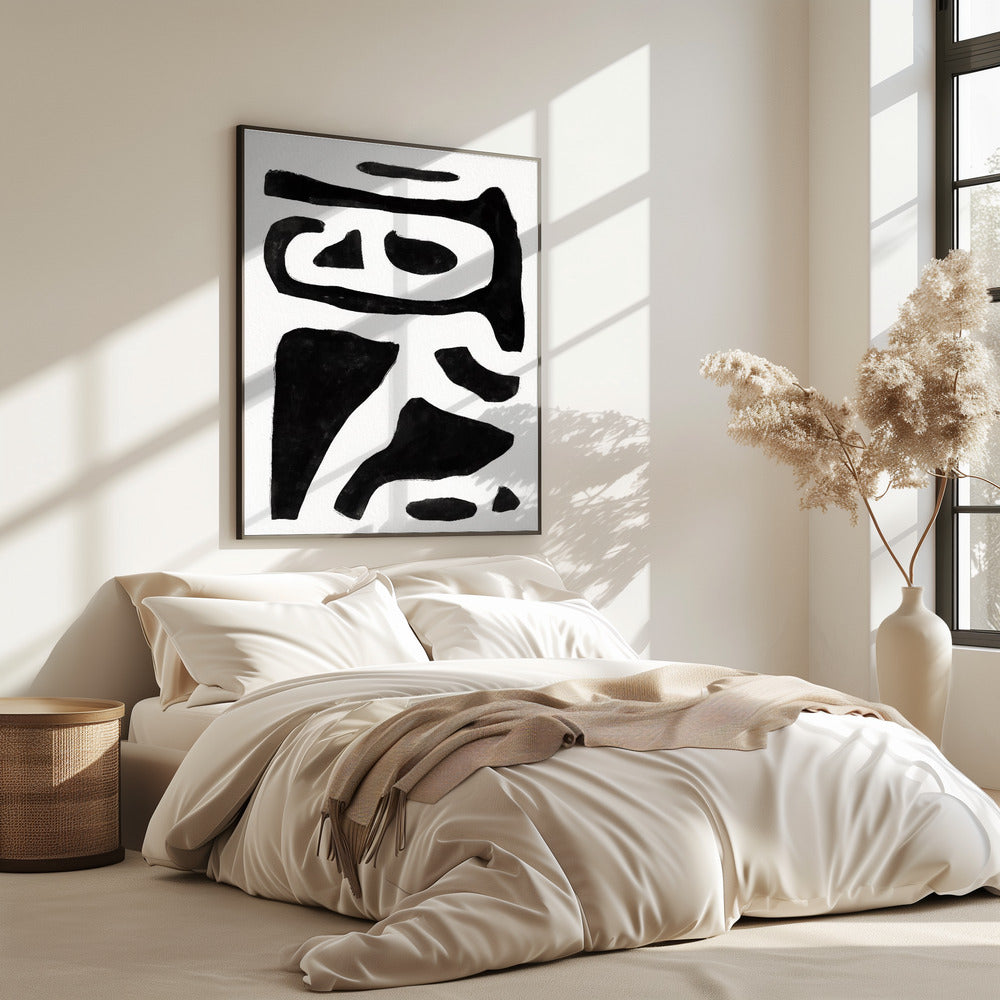 Black and White Abstract | Poster
