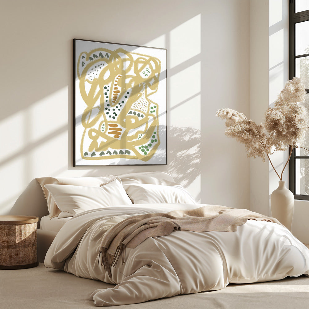 Scribble lines | Poster