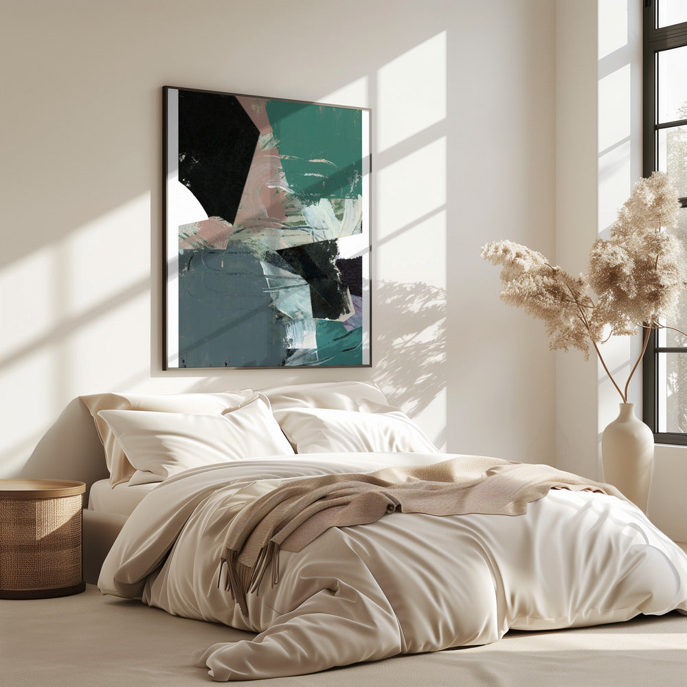 Blue Black Neutral White 3 | Poster