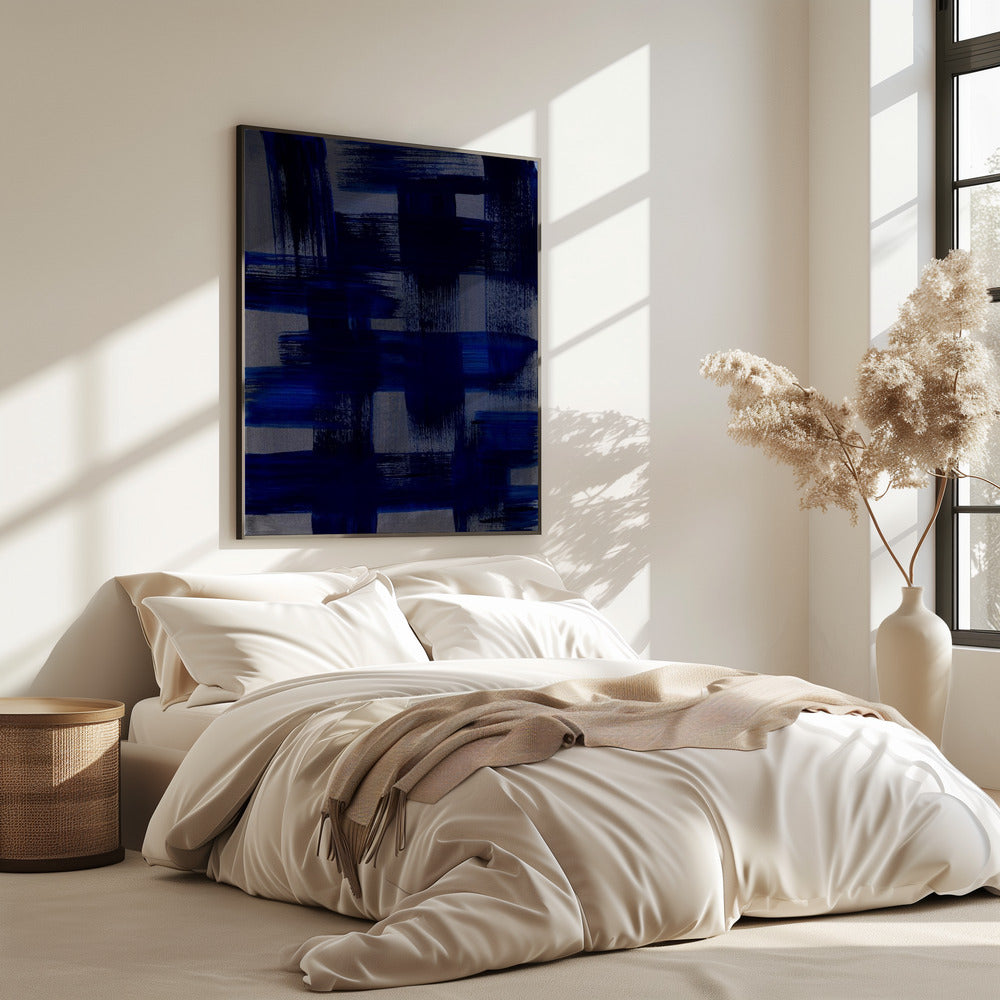 Abstract Brush Strokes 128 | Poster