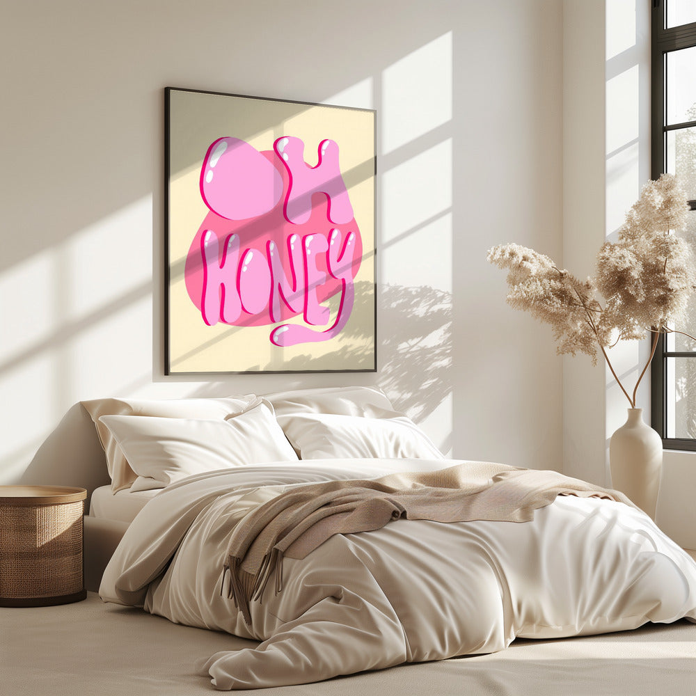 Sweet Bubble Letters | Poster