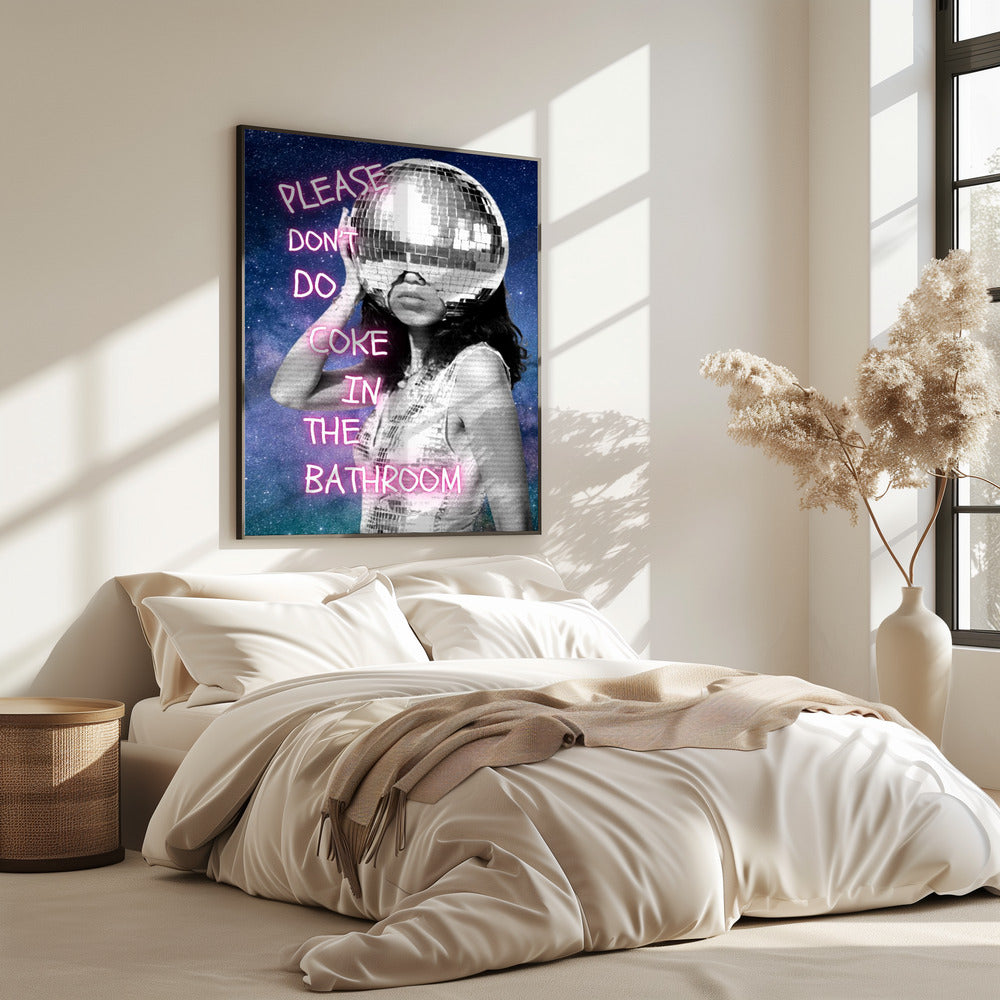 Mirror Head Party Scene | Poster