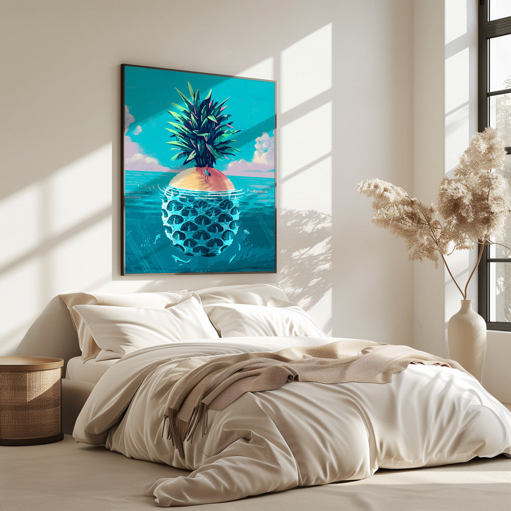 Stranded On Pineapple Island | Poster