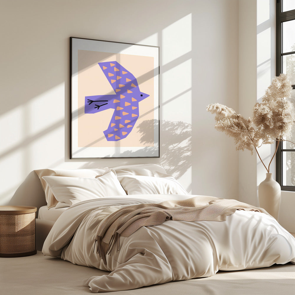 Bird Lilac | Poster