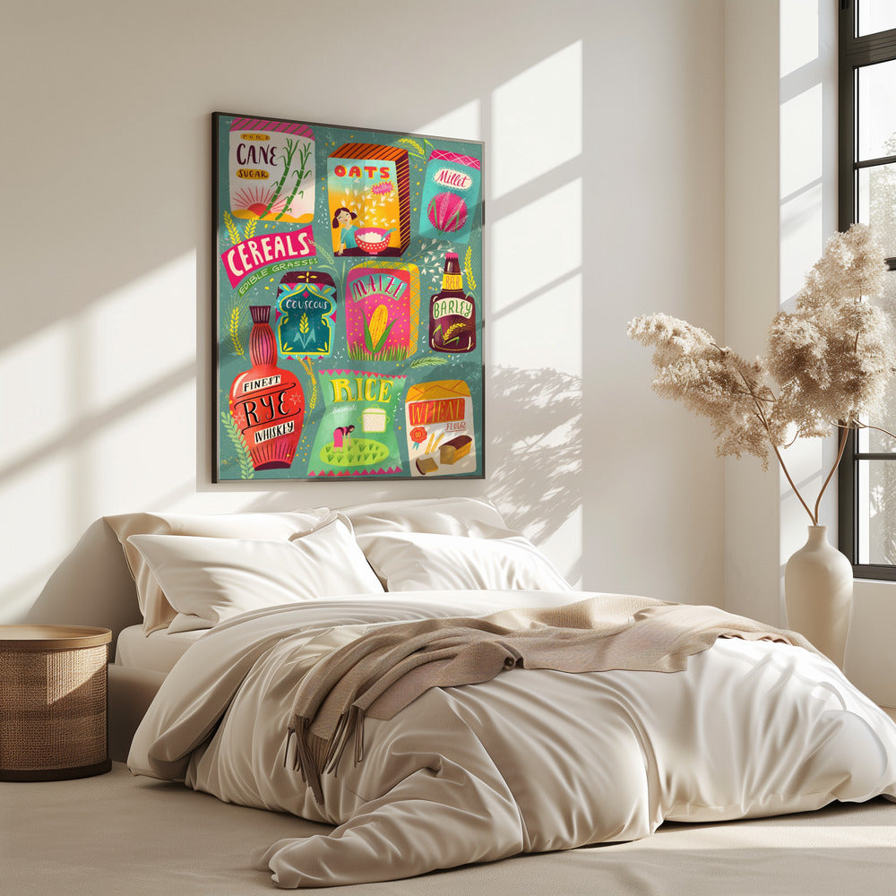 Colorful Cereal Chart | Poster