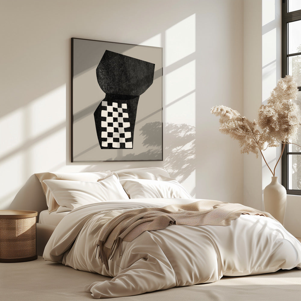 Checkered Abstraction | Poster