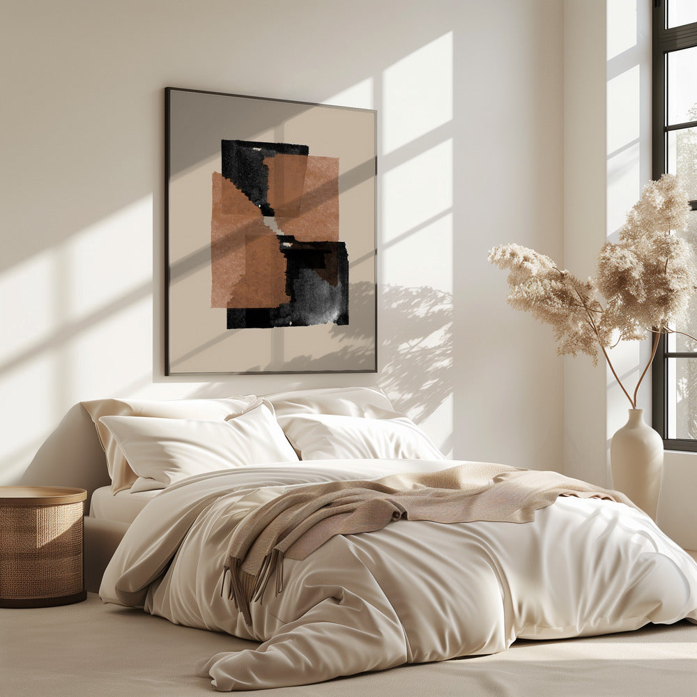 Earthy Blocks Blend | Poster