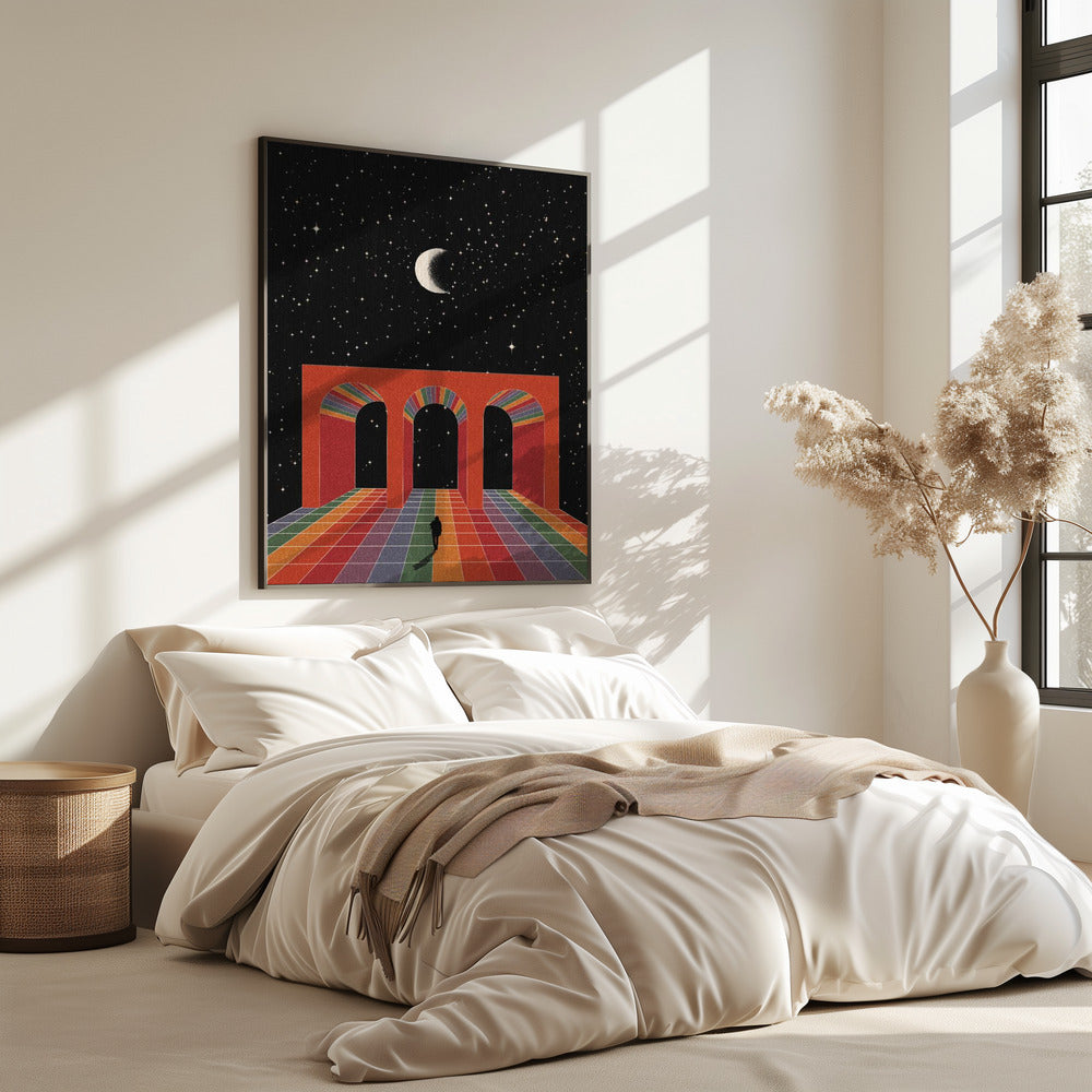 Triumphal Arch in Space | Poster