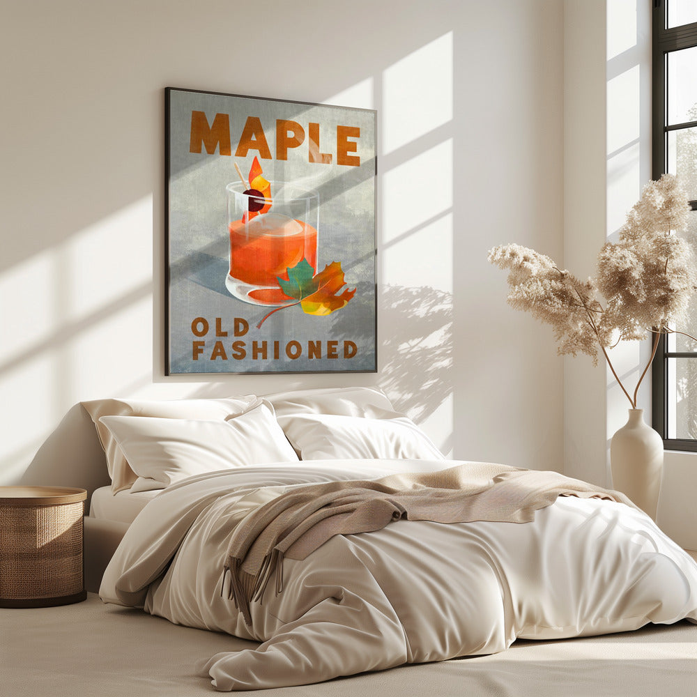 Maple Old Fashioned Cocktail | Poster