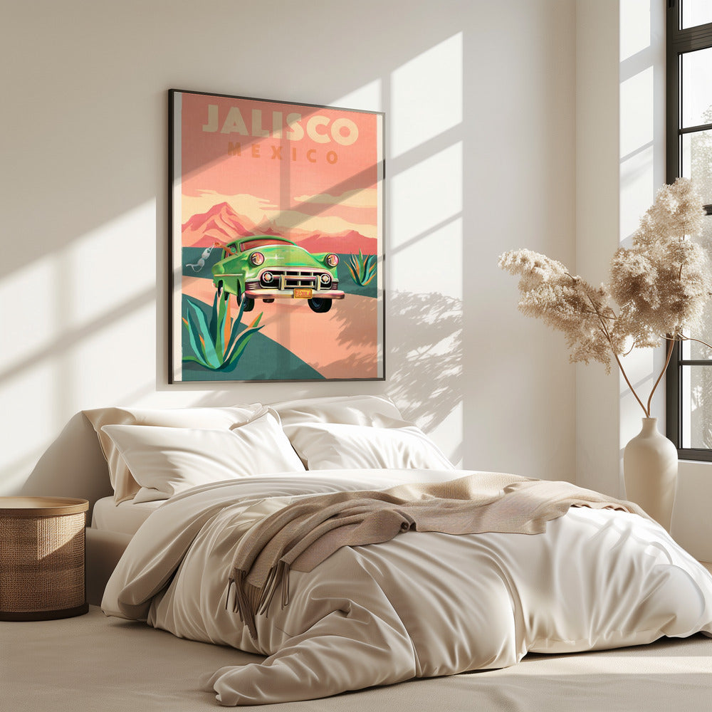 Jalisco Mexico Vintage Travel Poster | Poster
