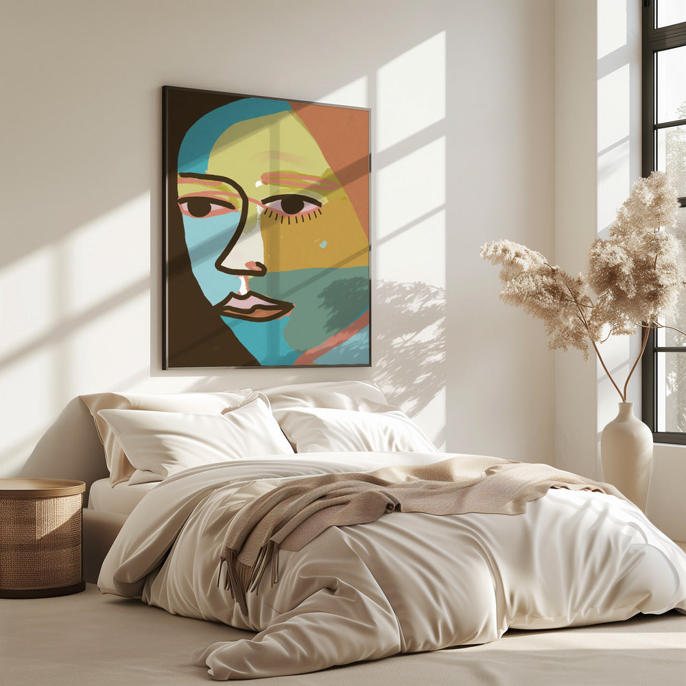 Abstract face | Poster