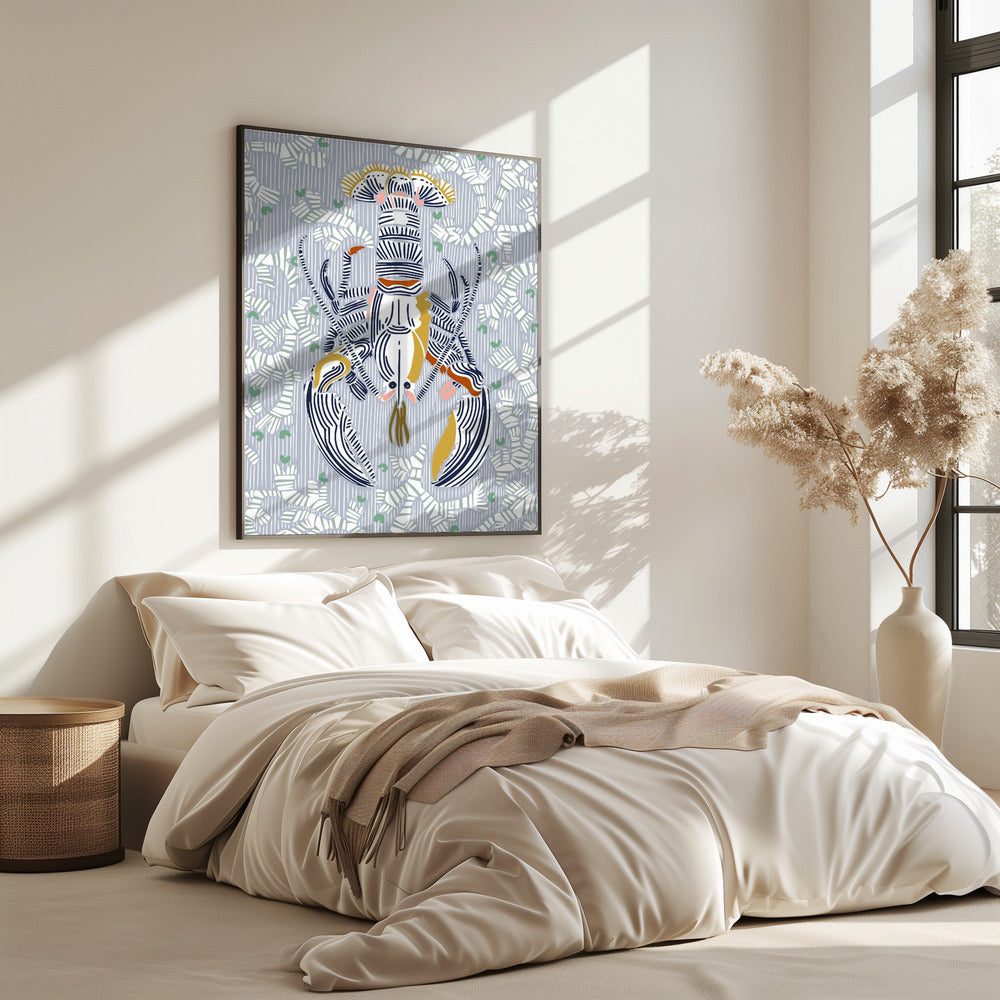 Crustacean Core grey | Poster