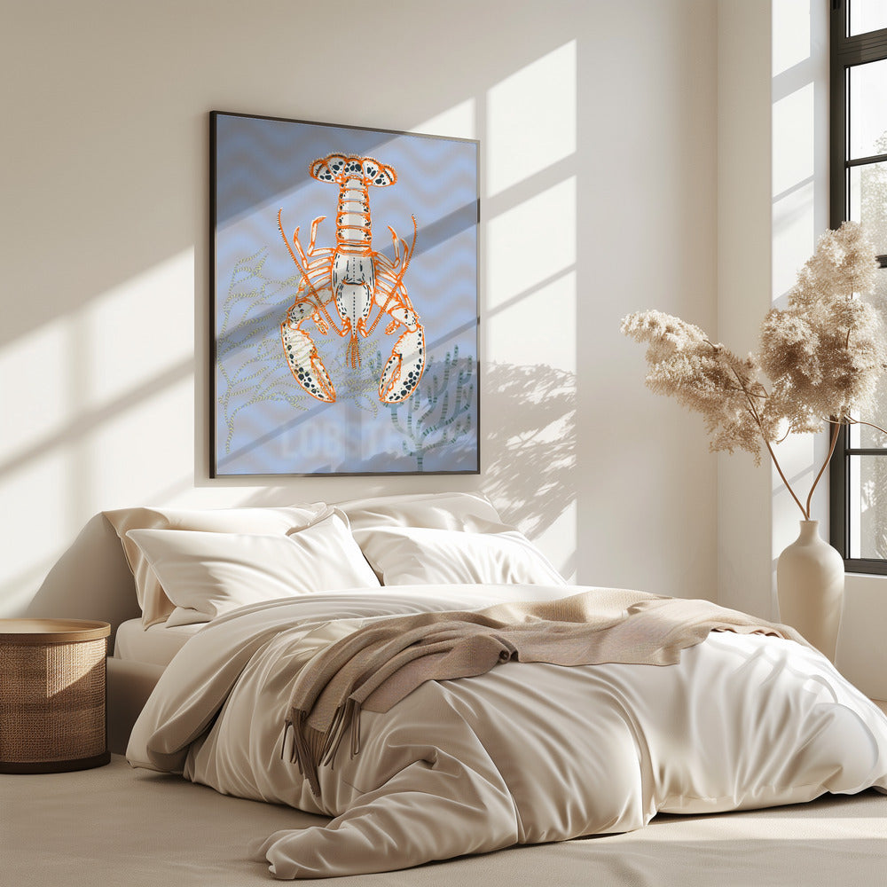 Sea life lobster Neptune's joy | Poster