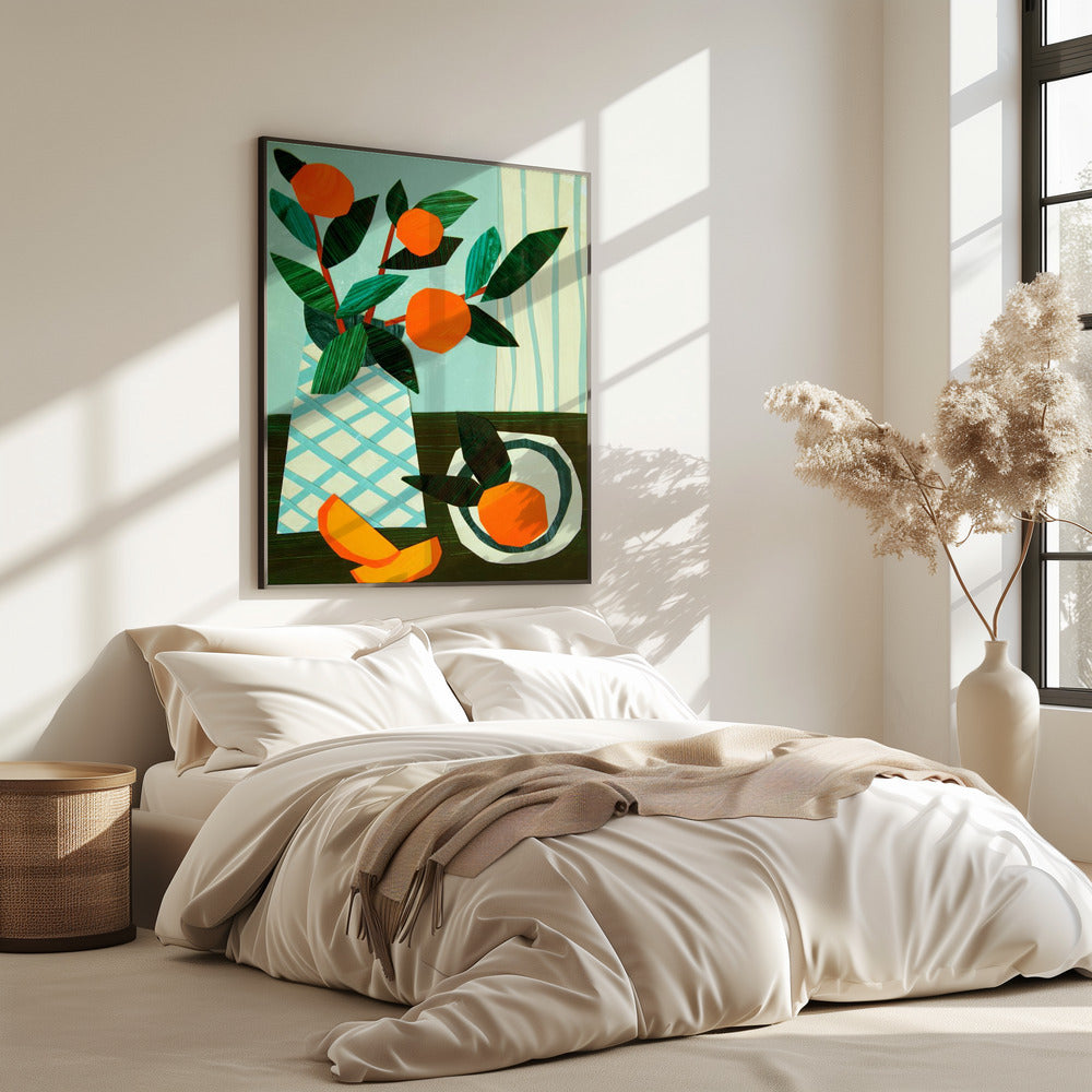 Citrus Morning Still Life II | Poster