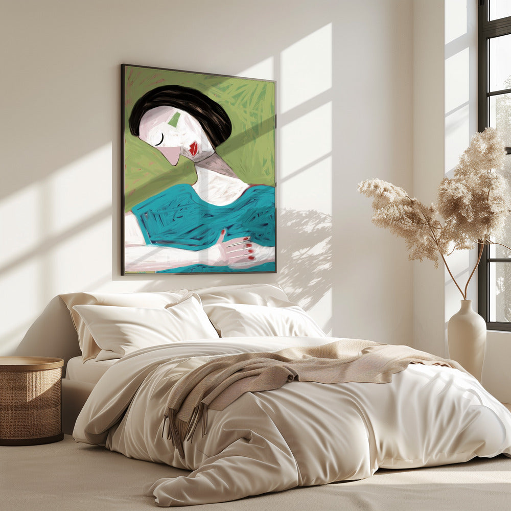 The sleeping woman | Poster
