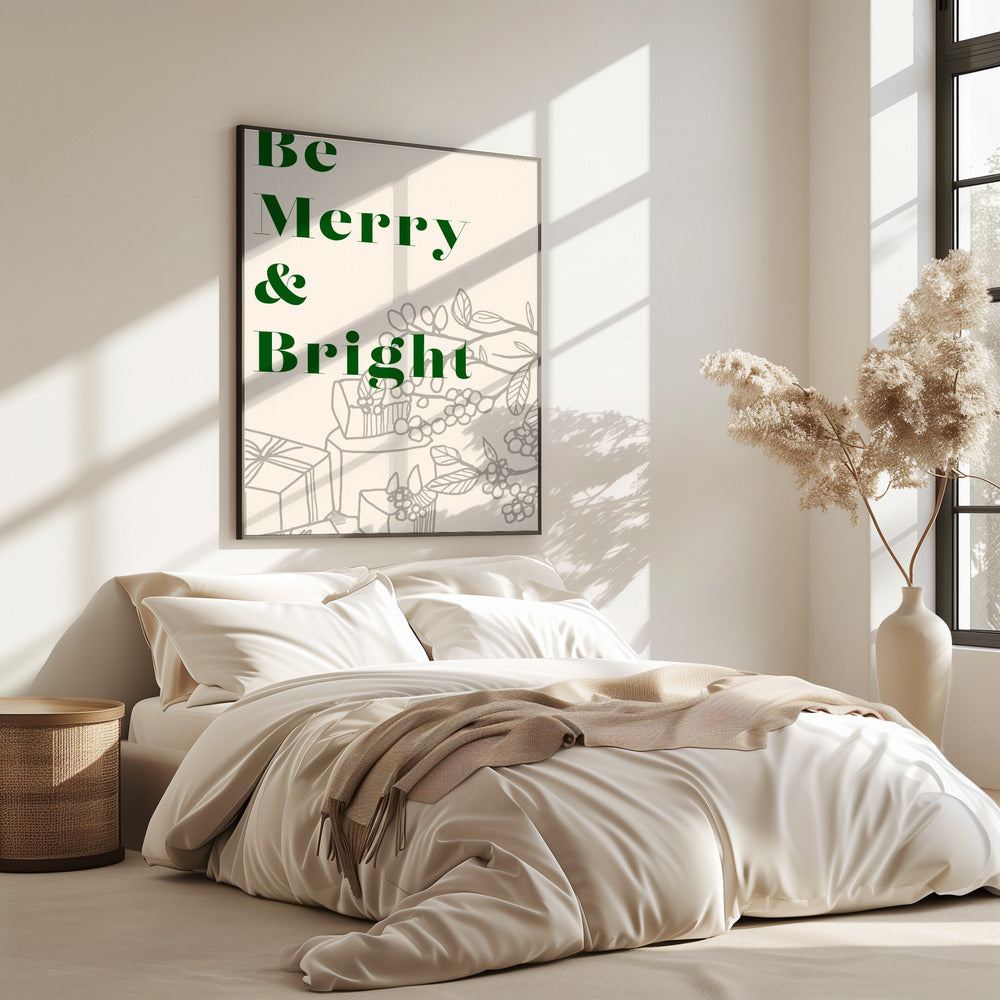 Bows and Baubles: Be Merry & Bright Christmas | Poster