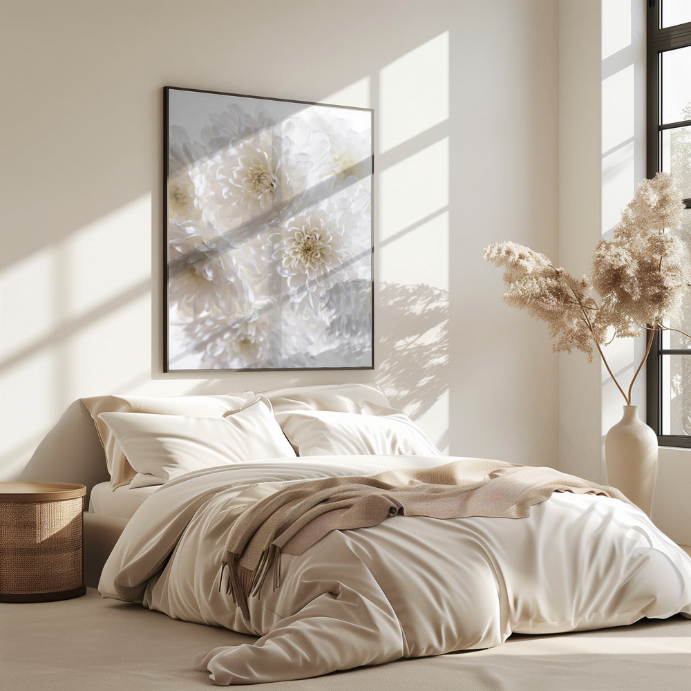 White Flowers 1 | Poster