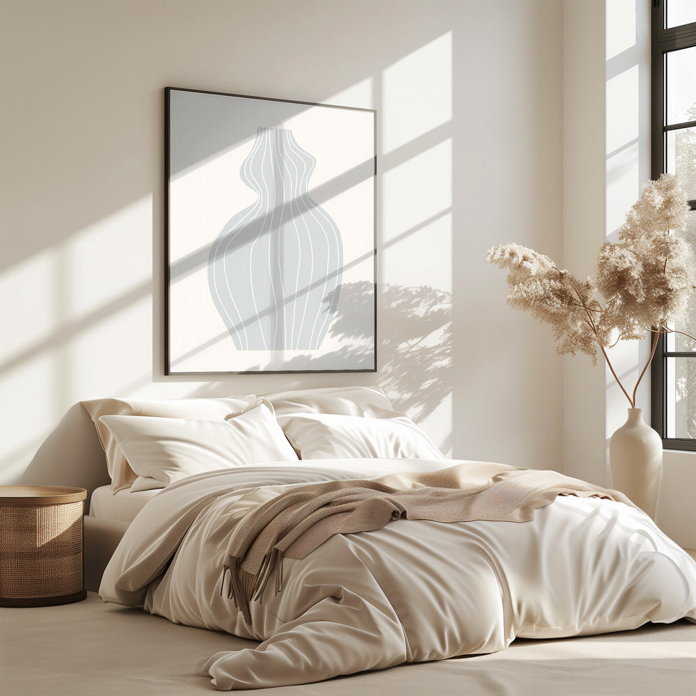 Gray Vase | Poster