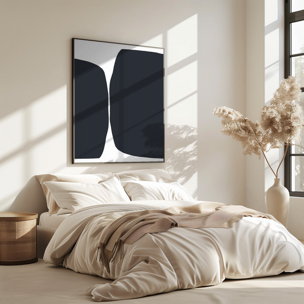 Bold Black Shapes | Poster